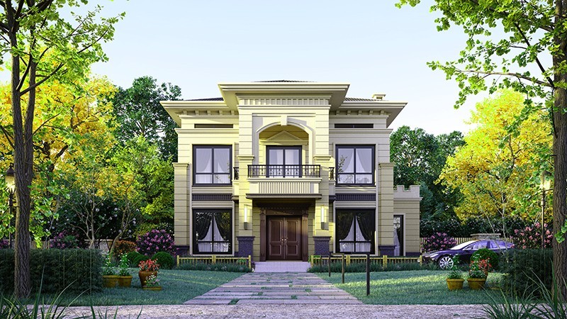 会东乡村别墅的墙壁通常用什么砖砌？